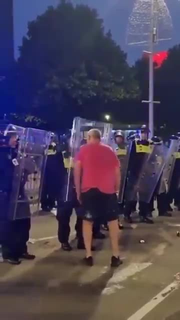 The protests are getting so violent