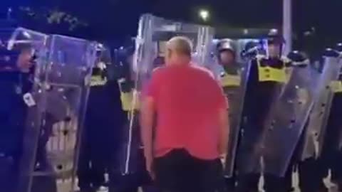 The protests are getting so violent