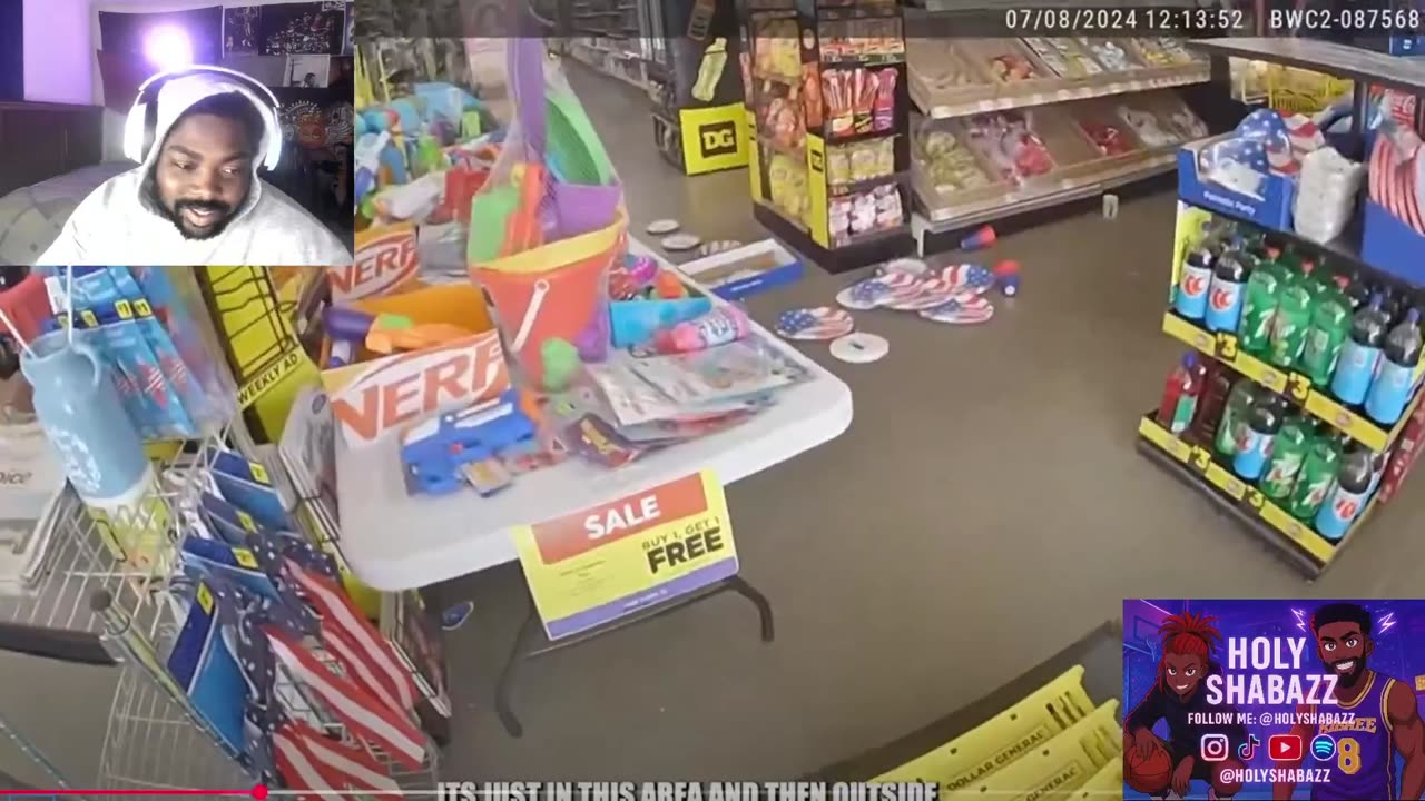 Back to Body Cams Ep. 7: Mom Tweaks Out After Not Getting Dollar General Job 😵‍💫 #holyshabazz