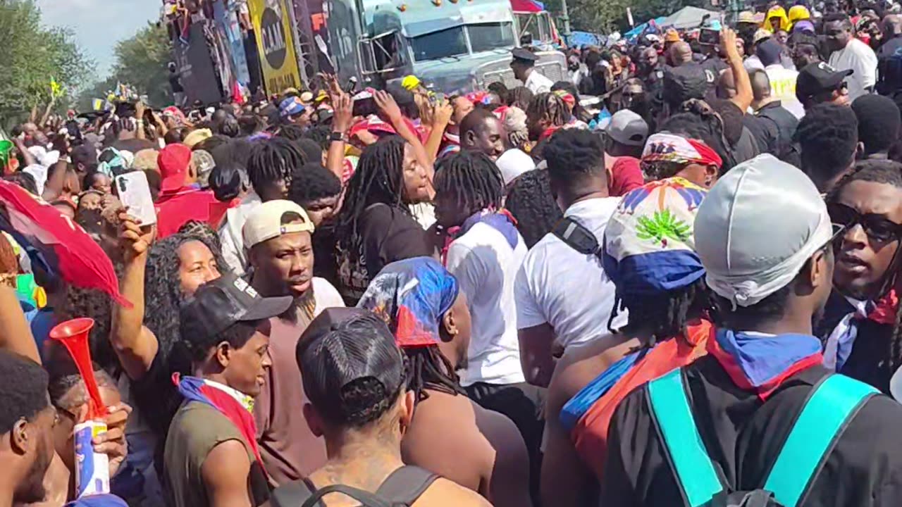 Haitians at the 58th Annual New York Carnival Parade.