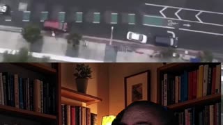 Scum bag hits police car then tries to stab officer and get shot
