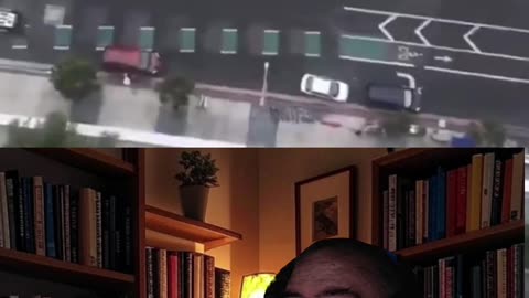 Scum bag hits police car then tries to stab officer and get shot