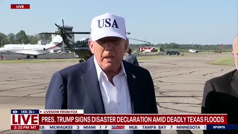 POTUS: "God Bless all of the people that have gone through so much"