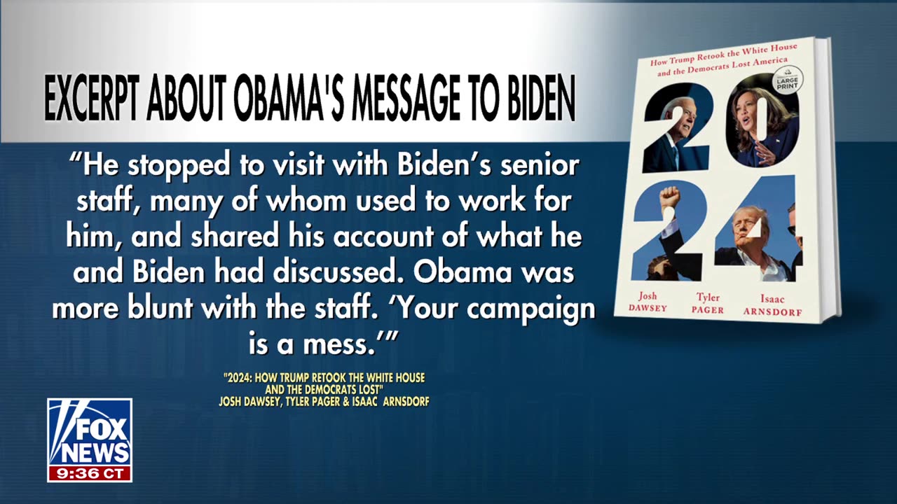 Obama's scathing assessment of Biden's failed campaign revealed