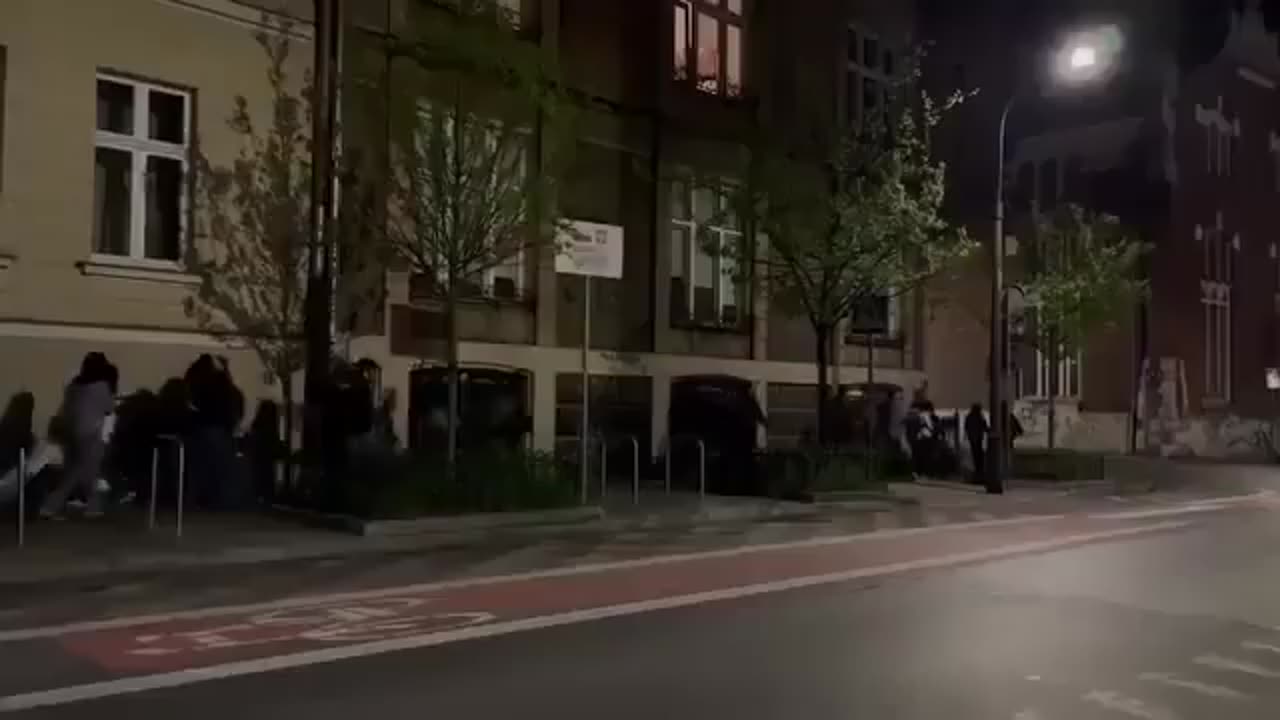 Fake asylum seekers are dumped in Krakow, Poland