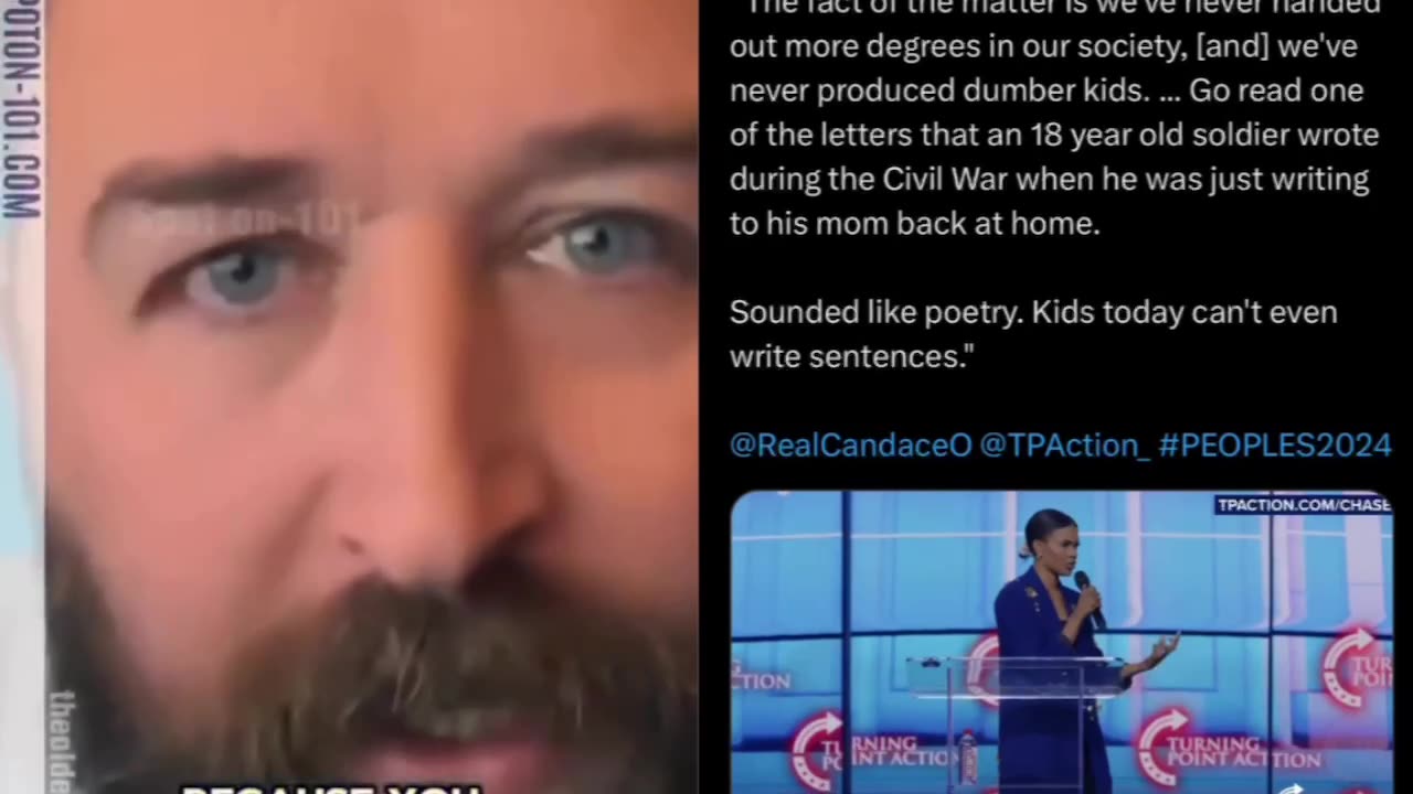 The last time Charlie Kirk tweeted Candace Owens was 2021. He fired her from Turning Point”