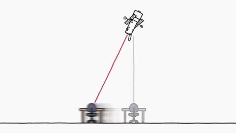 What happens when the Hubble telescope is pointed at the earth?