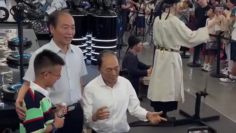 🤯✨ Meet the Twin Robot at Beijing Robotics Conference 2024! | FeedMyCuriosity