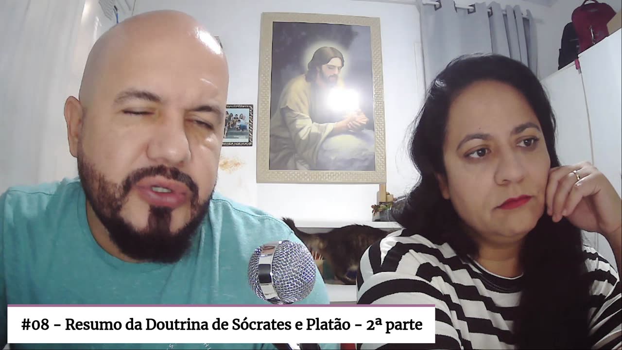 #08 Evangelho Na Rede – Resumo da Doutrina de Sócrates e Platão (2ª parte) – Com Oceander e Stela