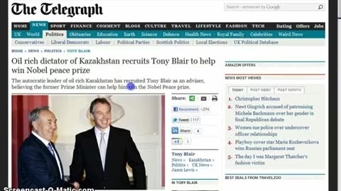 GGN: China Standoff Over Land Grab, London Prepares for False Flag Olympics, Blairs Kazakh Prize