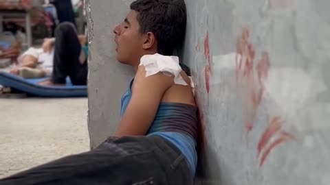 Wounded while trying to get aid
