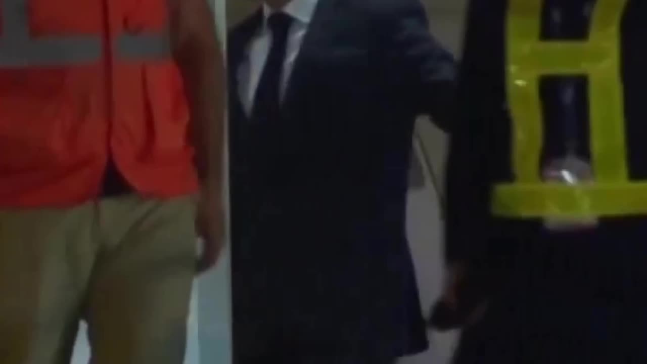 French First Lady Brigitte Macron appears to push Emmanuel Macron's face during a visit to Vietnam