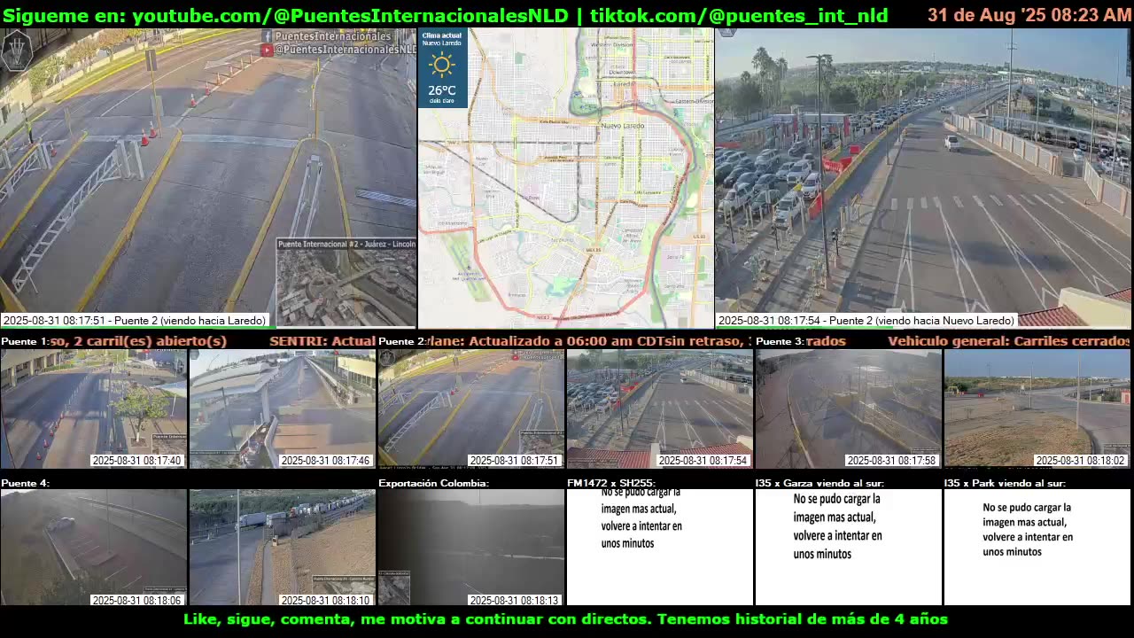 Puentes Internacionales NLD (Youtube / TikTok)