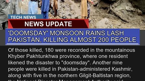 Doomsday Monsoon Rains Lash Pakistan Killing Al