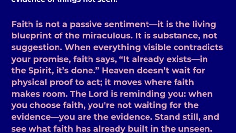 Foundation of Faith