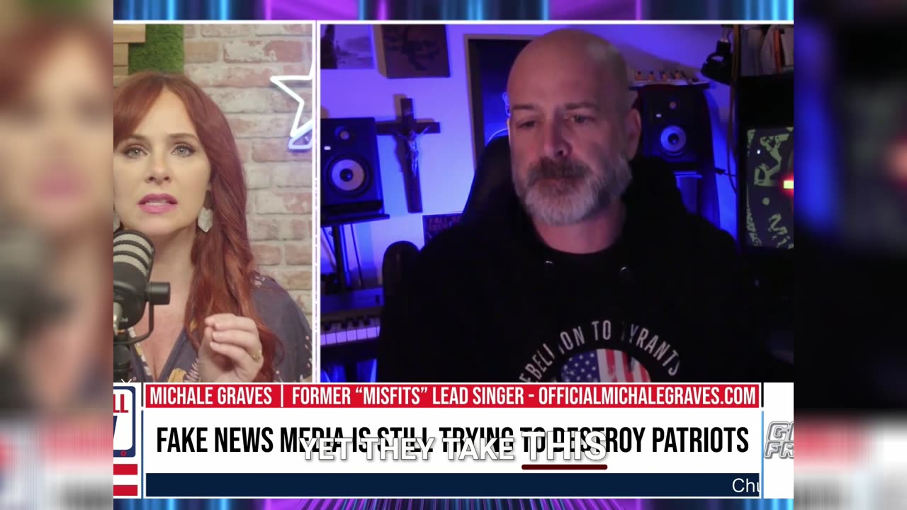 Former Misfits Singer Michale Graves Warns Leftists Now Celebrate Political Violence