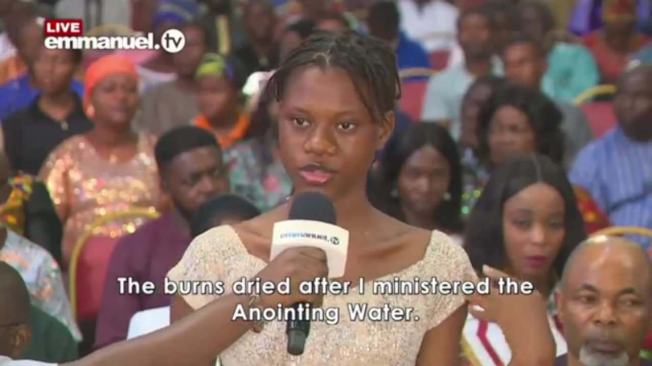 Precious & Mother Healed of Hot Water Burns Testimony