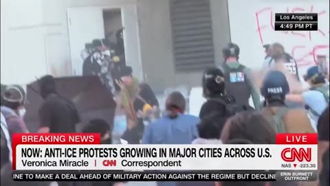 Even *CNN* is admitting the riots in Los Angeles outside the federal facility are now OUT OF CONTROL