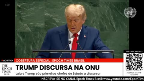 Lulaladrão e Trump discursam na ONU Tradução Simultânea Cobertura Especial - 2025/09/23