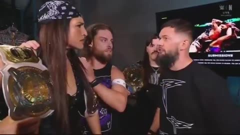 Judgement Day backstage segment....Roxanne is definitely taking Liv's man #WWERaw