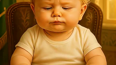 Baby Trump - Rejects Saudi Coffee