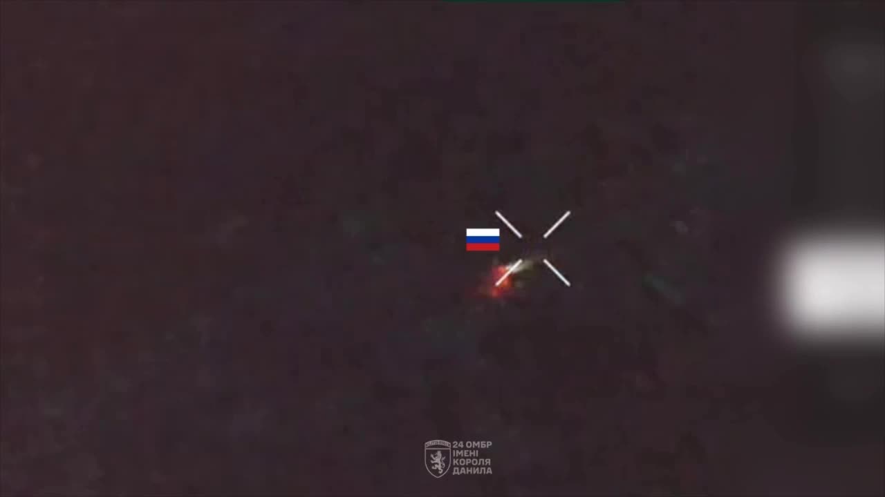 Russian Armored Assault Vehicle Hit Almost a Dozen Times Before Being Stopped