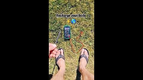 The electromagnetic energy starts flowing.