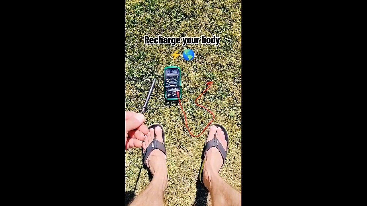 The electromagnetic energy starts flowing.