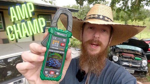Tested! TESMEN TCM-300D Digital Clamp Meter #giveaway