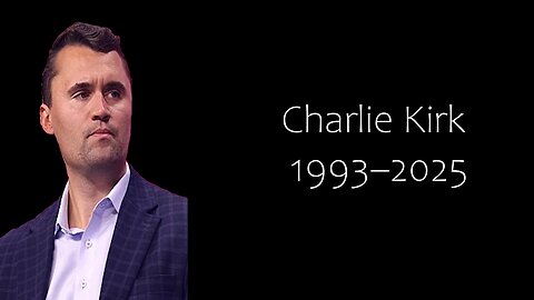 Charlie Kirk got assassinated today