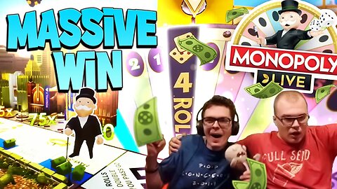OUR BIGGEST EVER MONOPOLY BONUS WIN!
