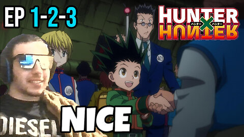 67 Tests before the ACTUAL Test... | Hunter x Hunter Episodes 1, 2 & 3 (FIRST TIME REACTION)
