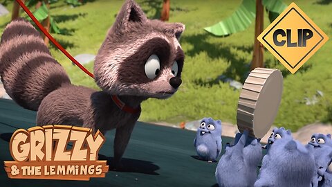 Would Grizzy and his raccon find the Lemmings? - Grizzy & the Lemmings