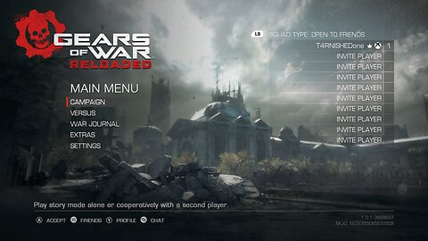 Gears of War Reloaded | Main Menu