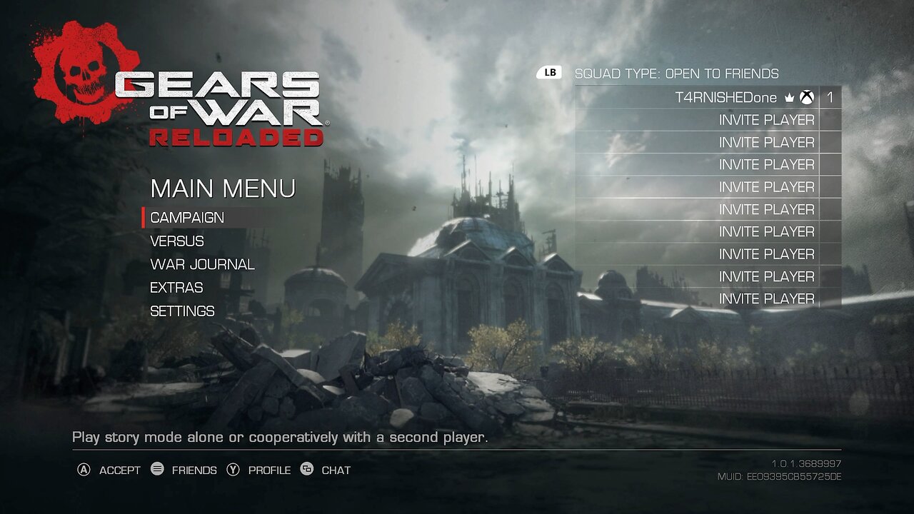 Gears of War Reloaded | Main Menu