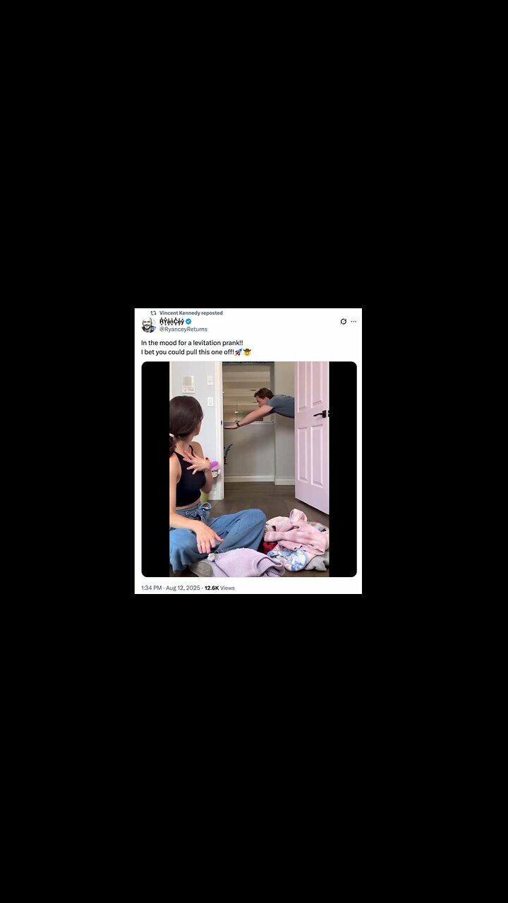 VK RT - In the Mood for a Levitation Prank!