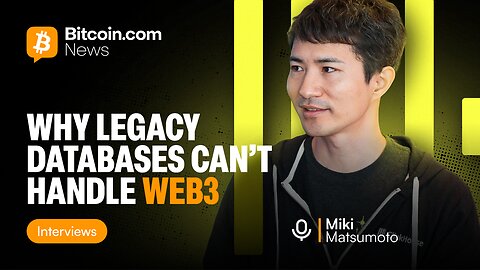 Why can’t legacy databases keep up with Web3’s explosion?