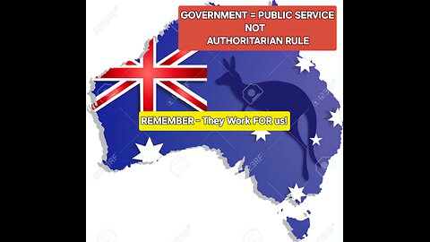 Government = Public Service / NOT Authoritarianism