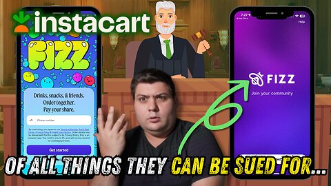 Instacart EXPOSED for Trademark Infringement and Sued Them! Fizz vs Fizz?!