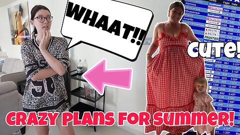 MAKING CRAZY PLANS FOR SUMMER & WARDROBE TRY ON SUMMER HAUL! 😱🥰