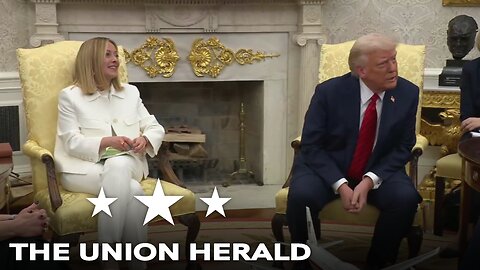 President Trump Meets with Italian Prime Minister Meloni