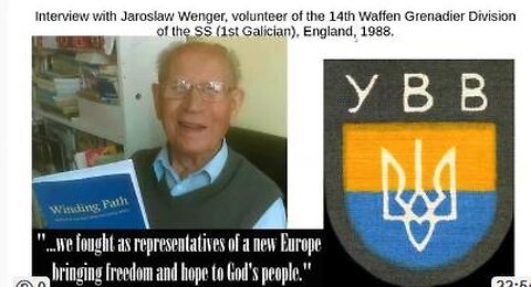 Interview w/ Jaroslaw Wenger volunteer of the 14th SS Waffen Grenadier Division / 1st Galician