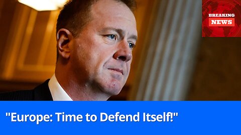 Eric Schmitt: "Europe Needs to Step Up and Prioritize Its Own Defense"