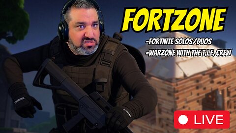 🔴LIVE - FORTZONE (DUOS WITH CHIBBY + WARZONE RESURGENCE WITH THE T.I.E. CREW!)