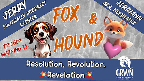Fox & Hound - The 3 Rs 01/07. “LIVE” 4:00 PM EST