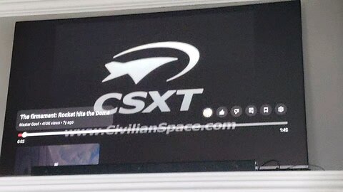 Proof of the Dome by Amateur Rocket 🚀 Hitting the Dome