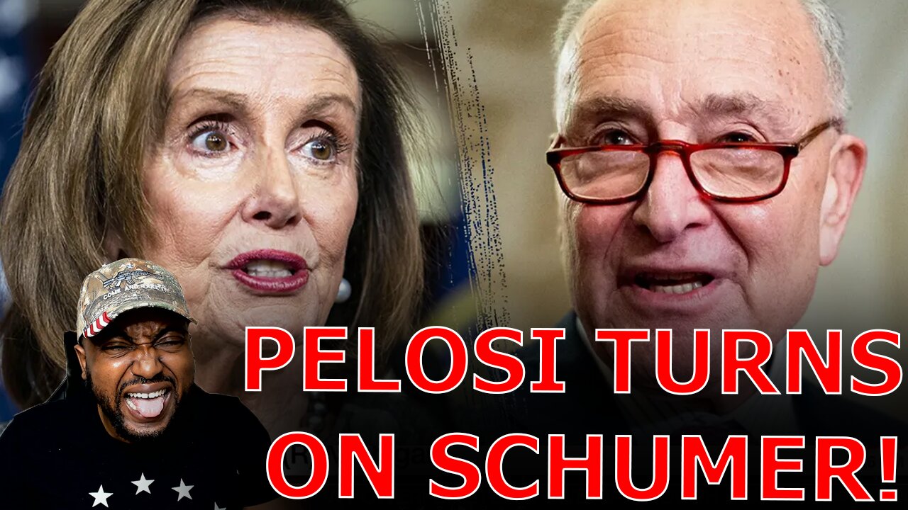 Nancy Pelosi ERUPTS On Chuck Schumer FOLDING TO TRUMP As Democrats ...