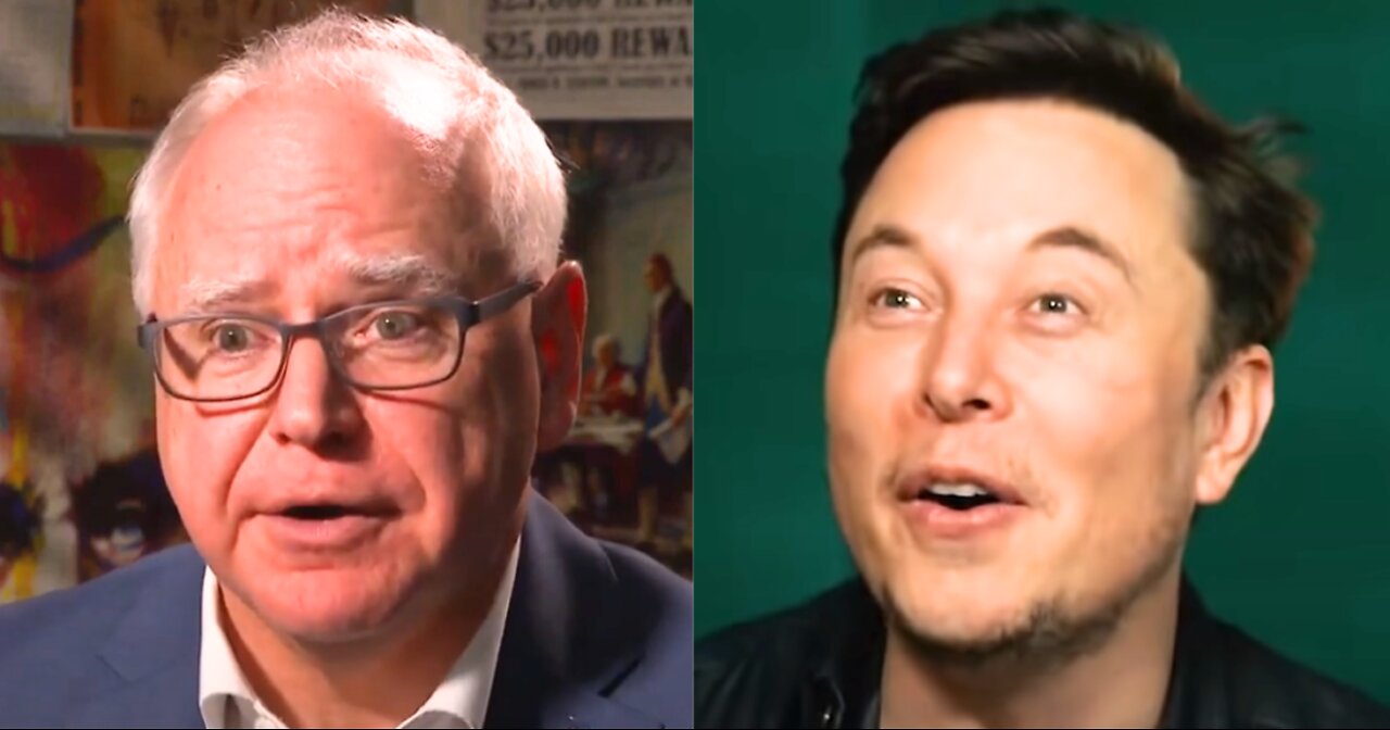 Tim Walz Clarifies Tesla Stock ‘Joke,’ Says he was ‘Being a Smarta...