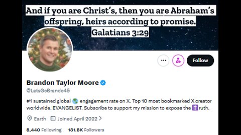 It's HAPPENING! Canadian X user Brandon Taylor Moore charged with "Incitement of Hatred" by RCMP based on his X account!