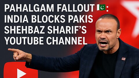THE DAN BONGINO | Pahalgam 🇮🇳⚡🇵🇰: India Blocks Pakistan PM Shehbaz Sharif’s YouTube Channel 📺